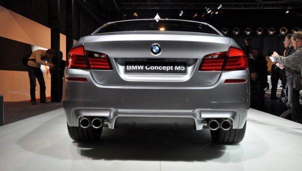 2012 BMW M5 Back