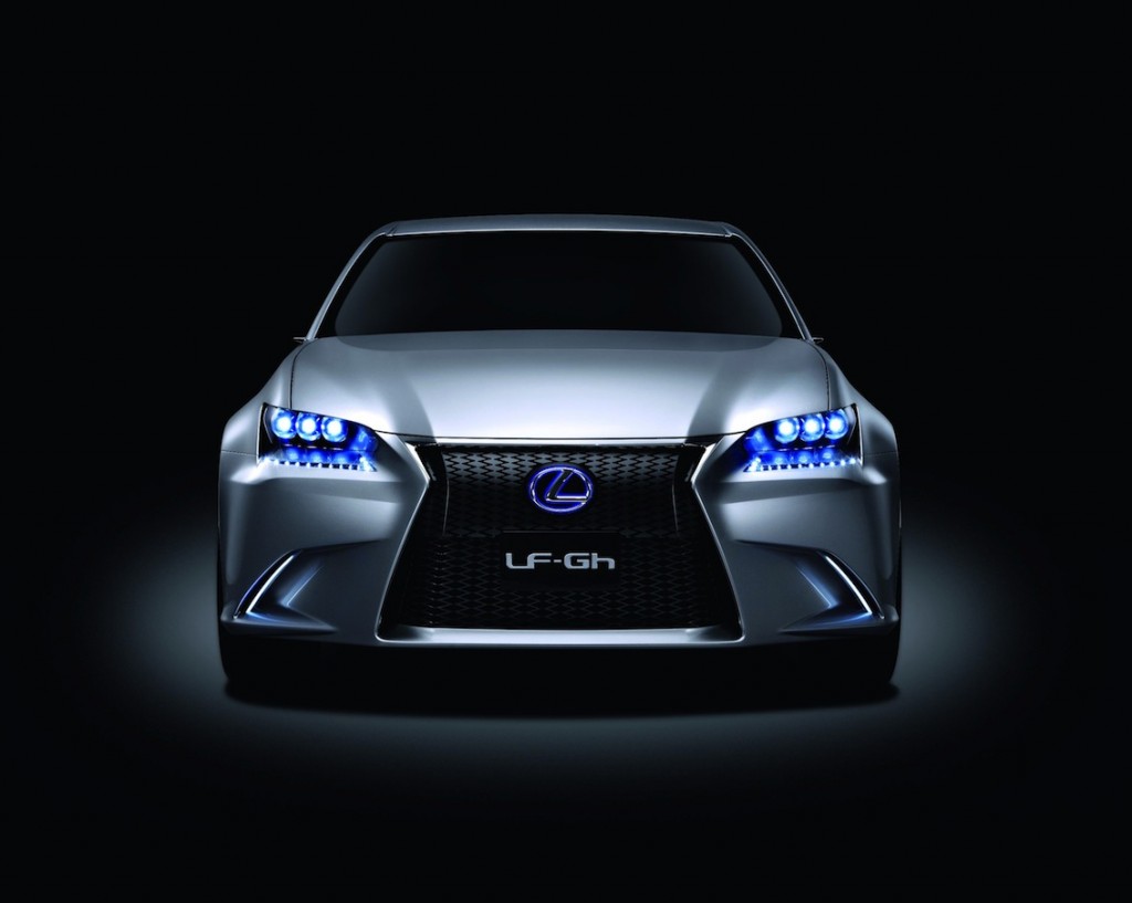 frontview 2011 Lexus LF-Gh concept